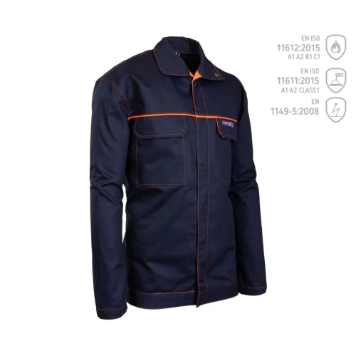 Bluza PROFFLAM ANTISTATIC KAT.II - granatowy - 27