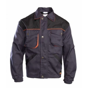 Bluza BRIXTON PRACTICAL - grafitowo-pomarańczowy - 64