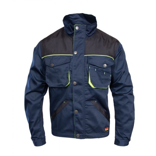 Bluza BRIXTON PRACTICAL - granatowy-żółty - XXXL