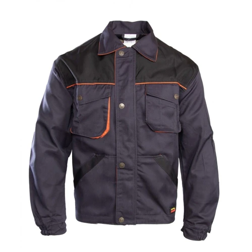 Bluza BRIXTON PRACTICAL - grafitowo-pomarańczowy - 102