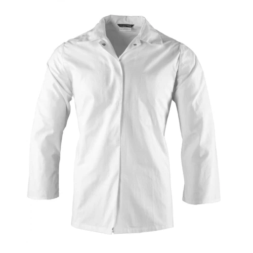 Bluza rozpinana KRAJAN HACCP damska - biały - XXXL