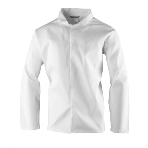 Bluza rozpinana BRIXTON WHITE HACCP męska - biały - S