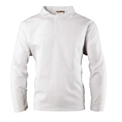 Bluza długi rękaw BRIXTON WHITE HACCP - biały - L
