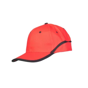 Czapka BASEBALL - czerwony-czarny
