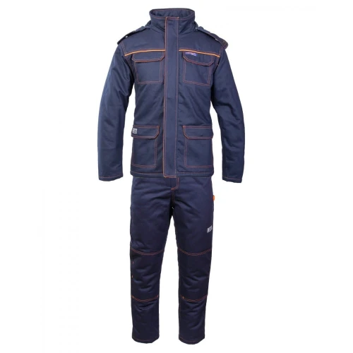Ubranie ocieplane parka PROFFLAM ANTISTATIC Kat III - granatowy - XL