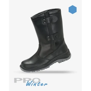 Buty 1413 z metal. podnoskiem ocieplane - 41