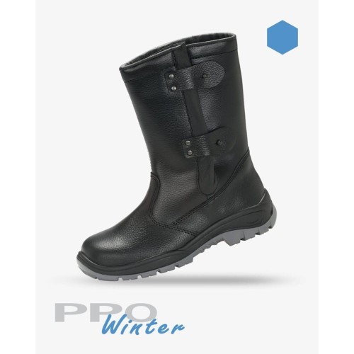 Buty 1413 z metal. podnoskiem ocieplane - 43