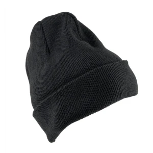 Czapka zimowa URG 504 dziana - black