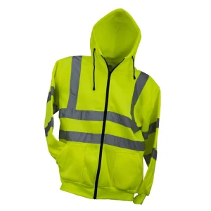 Bluza z kapturem URG HV YELLOW - yellow - L