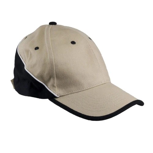 Czapka URG TOP - beige black