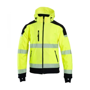 SOFTSHELL WSTAWKA CZARNA BF010 BRIXTON FLASH AFS1 Żółty