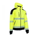 SOFTSHELL WSTAWKA CZARNA BF010 BRIXTON FLASH AFS1 Żółty