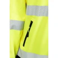 SOFTSHELL WSTAWKA CZARNA BF010 BRIXTON FLASH AFS1 Żółty