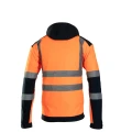 SOFTSHELL WSTAWKA GRANAT BF005 Z PASAMI ODBLASK. KAT 2 KLASA2 BRIXTON FLASH AFSO Pomarańczowy