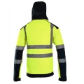 SOFTSHELL WSTAWKA GRANAT BF005 Z PASAMI ODBLASK. KAT 2 KLASA2 BRIXTON FLASH AFSO Żółty