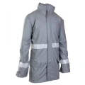 PU KURTKA GROSVENOR D215 Stalowy