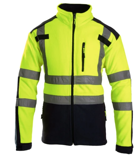 POLAR Z PASAMI ODBLASK. KAT. 2 Klasa 2 S Żółty