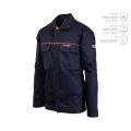 BLUZA KAT.II PROFFLAM ANTISTATIC AOBL Granatowy