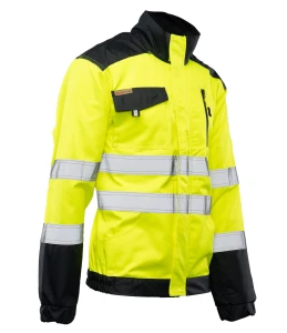 BLUZA WSTAWKA/GRANAT KAT.II KL. 2 53 ŻÓŁTY/GRANAT