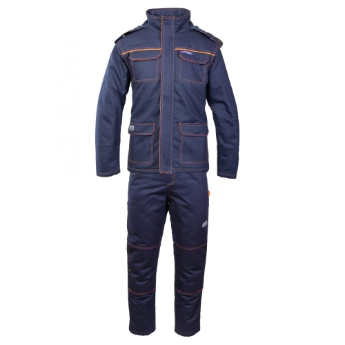 UBRANIE OCIEPLANE PARKA KAT III PROFFLAM ANTISTATIC OOUB Granatowy