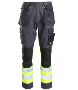 SPODNIE DO PASA FLASH 48 Stalowo/żółty