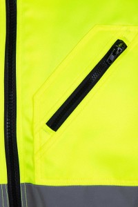 BOMBER HI-VI 3W1 – KAT.II KLASA 3 wstawka kolor 3XL. Granat/Pomarańcz