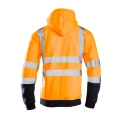 BLUZA DRESOWA WSTAWKA ODBLASKOWA BRIXTON FLASH AFBD POMARAŃCZ/GRANAT