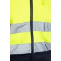 BLUZA DRESOWA WSTAWKA ODBLASKOWA BRIXTON FLASH AFBD ŻÓŁTY/GRANAT