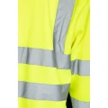 BLUZA DRESOWA WSTAWKA ODBLASKOWA BRIXTON FLASH AFBD ŻÓŁTY/GRANAT
