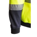 BLUZA DRESOWA WSTAWKA ODBLASKOWA BRIXTON FLASH AFBD ŻÓŁTY/GRANAT
