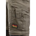 SPODNIE DO PASA KHAKI - ODPINANE NOGAWKI BRIXTON PRACTICAL APSP