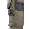 SPODNIE DO PASA KHAKI - ODPINANE NOGAWKI BRIXTON PRACTICAL APSP