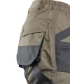 SPODNIE DO PASA KHAKI - ODPINANE NOGAWKI BRIXTON PRACTICAL APSP