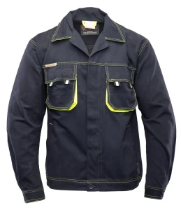 BLUZA S Granat/Żółty