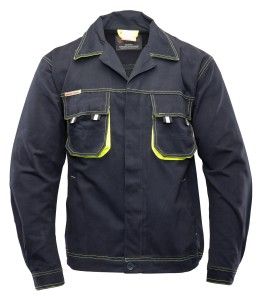 BLUZA XL Granat/Żółty