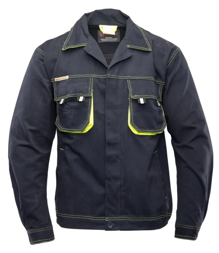 BLUZA XL Granat/Żółty