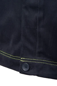 BLUZA L Granat/Żółty