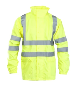 FLASH KURTKA POLIESTER/PU 3XL. Pomarańczowy