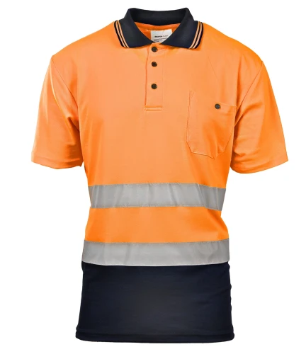 KOSZULKA POLO 2XL. Pomarańczowy