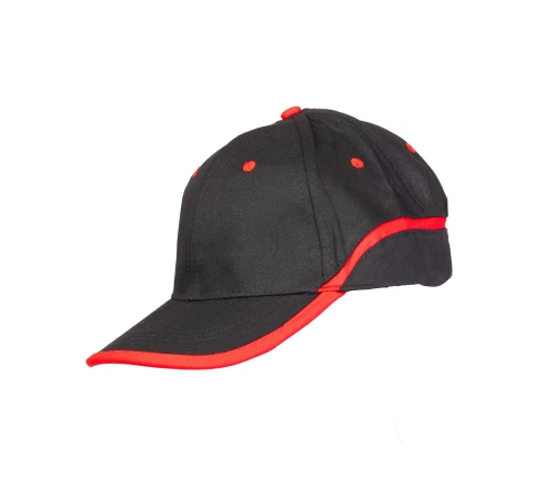 CZAPKA BASEBALL CZARNO-CZERWONA _______a CZARNO-CZERWONY (cc)