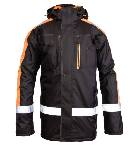 KURTKA RIVAL POMARAŃCZ 2XL. CZARNO-POMARAŃCZOWY(cp)