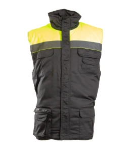 KAMIZELKA BRASS VISION PLUS L żółto-czarny