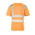 KOSZULKA Z PASAMI ODBLASKOWYMI 50-50 160G BRIXTON FLASH AFKT Pomarańczowy