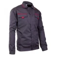BLUZA - MAX-POPULAR AMBL Stalowy