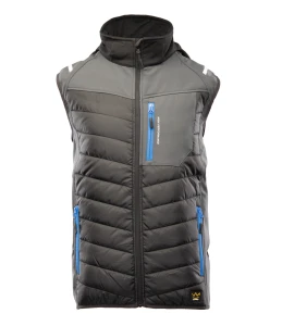 TOPAZ KAMIZELKA SOFTSHELL STAL M Stalowy