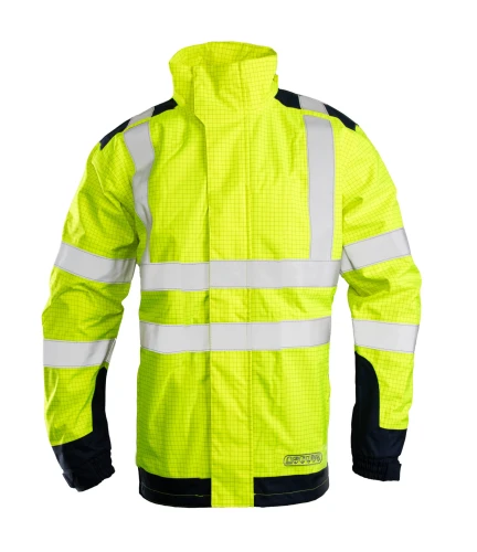 MULTINORM KURTKA PARKA OCIEPLANA 3W1 - KAT.III 2XL. Żółty (_y)