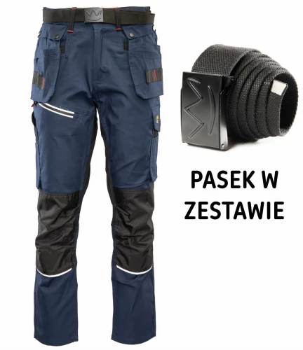 SPODNIE DO PASA PRO GRANATOWE 27 Granatowy