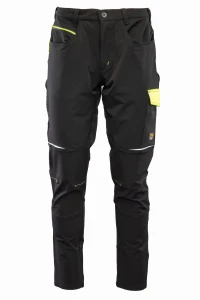 RIVAL SPODNIE SOFTSHELL CZARNY/ŻÓŁTY 62 Czarny-Żółty(cy)