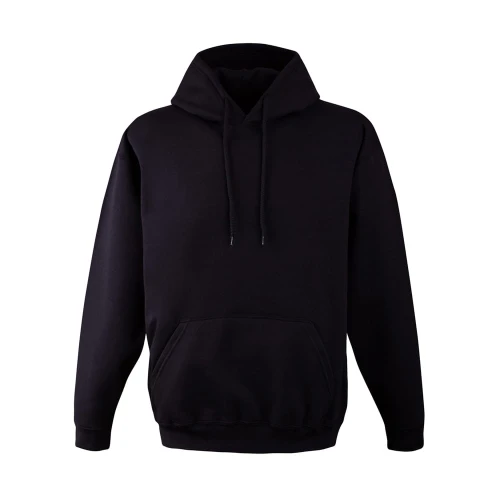 BLUZA Z KAPTUREM 280G CZARNA ROZM. XXXL