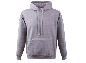 BLUZA Z KAPTUREM 280G SZARA ROZM. L